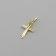 trendor 51954 Children's Cross Pendant Gold 585 on Gold-Plated Silver Chain Image 3
