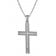 trendor 63836 Herren-Halskette mit Kreuz-Anhänger 925 Silber Bild 2