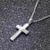 trendor 63607 Silber Herren-Halskette mit Kreuz-Anhänger Bild 3