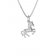 trendor 63690 Chidren Necklace with Horse Pendant Silver Image 1