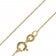 trendor 72405 Necklace for Pendants 333 Gold Round Anchor Chain 0.8 mm Image 1