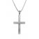trendor 79602 Kids Silver Cross with Chain Image 1