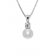 trendor 35906 Ladies' Necklace With Pearl Pendant 925 Silver Image 1