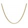 trendor 35913 Fine Box Chain 925 Sterling Silver Gold-Plated 0,9 mm 38-50 cm Image 3