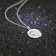 trendor 08441-03 Zodiac Pisces with Necklace 925 Silver Ø 16 mm Image 3