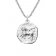 trendor 08444 Silver Zodiac Aries with Necklace Image 1