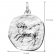 trendor 08444 Silver Zodiac Aries with Necklace Image 7