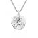trendor 08452 Silver Zodiac Sagittarius with Necklace Image 1