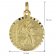 trendor 08520 St. Christopher Gold Pendant with Gold Plated Mens Necklace Image 7