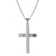 trendor 08480 Kreuz mit Herren-Halskette 925 Silber Bild 1