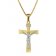 trendor 08566 Kruzifix Gold 333/8 Karat mit plattierter Halskette Bild 1