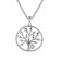 trendor 08818 Lebensbaum Anhänger mit Halskette in Damenlänge Silber 925 Bild 1