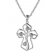 trendor 08820 Halskette mit Anhänger Silber 925 Kreuz mit Lebensbaum Bild 1