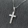 trendor 08920 Cross with Necklace Silver 925 Image 3