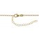 trendor 08997 Halskette für Damen 925 Silber Goldplattiert Zirkonias Bild 2