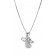 trendor 75052 Women's Necklace with Angel Pendant 925 Silver Cubic Zirconia Image 1