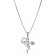 trendor 75058 Women's Necklace Fairy Pendant 925 Silver with Cubic Zirconia Image 1