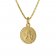 trendor 75214 Kids Guardian Angel Pendant Gold 14 ct with Gold-Plated Necklace Image 1