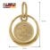 trendor 75259 Taufring mit Engel-Einhänger Gold 585 (14 Karat) mit Silberkette Bild 6