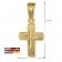trendor 75273 Cross Pendant for Kids Gold 585 (14 ct.) + Gold-Plated Necklace Image 6