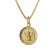 trendor 75325 Kids Necklace Angel Gold 585 (14 ct.) + Gold Plated Chain Image 1