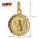 trendor 75325 Kids Necklace Angel Gold 585 (14 ct.) + Gold Plated Chain Image 6