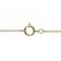 trendor 75347 Necklace with Zirconia Pendant Gold 585 / 14K Image 3