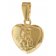trendor 75411 Kid's Angel Heart Pendant Gold 585 14K with Gold Plated Necklace Image 2