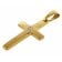 trendor 75426 Kreuz-Anhänger Gold 333 / 8 Karat mit vergoldeter Halskette Bild 2