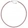 trendor 75498 Pendant Planet Earth Silver 925 + Garnet Necklace Image 4