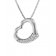 trendor 75505 Heart Pendant Necklace Silver 925 Image 1