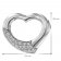 trendor 75505 Heart Pendant Necklace Silver 925 Image 6