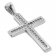trendor 75596 Cross Pendant 20 mm with Necklace Silver 925 Image 2