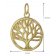 trendor 75655 Damen-Halskette mit Anhänger Lebensbaum Silber Vergoldet Bild 7