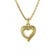 trendor 75716 Halskette mit Herz-Anhänger Gold auf Silber 925 Bild 1
