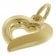trendor 75716 Halskette mit Herz-Anhänger Gold auf Silber 925 Bild 2