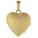 trendor 75738 Ladies' Heart Locket Necklace Gold Plated Silver 925 Image 2