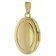 trendor 75745 Ladies' Locket Necklace Gold Plated Silver 925 Image 2