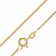 trendor 75787 Cross Pendant Rose-Cross 333 Gold + Gold-Plated Necklace Image 4