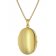 trendor 75826 Medaillon mit Halskette für Damen Gold auf Silber 925 Bild 1
