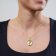 trendor 75826 Medaillon mit Halskette für Damen Gold auf Silber 925 Bild 4