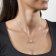 trendor 75856 Damen-Halskette Gold auf Silber Anhänger Knoten mit Zirkonias Bild 4