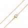 trendor 75883 Women's Necklace with Pendant Gold Plated Steel Anchor Chain Image 4
