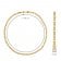trendor 75887 Halskette für Frauen Gold auf Edelstahl Erbskette 40 cm Bild 5