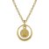 trendor 75954 Halskette mit Amor-Taufring Gold auf Silber Bild 1