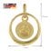 trendor 75954 Halskette mit Amor-Taufring Gold auf Silber Bild 6