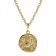 trendor 75905-07 Zodiac Sign for Children Cancer Gold 333 Pendant + Necklace Image 1
