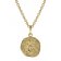 trendor 75905-09 Zodiac Sign for Children Virgo Gold 333 Pendant + Necklace Image 1