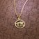 trendor 75990-05 Kids Zodiac Sign Taurus 333 Gold + Gold-Plated Necklace Image 3