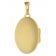 trendor 75978 Medaillon 333 Gold (8 Karat) + vergoldete Silber-Halskette Bild 2